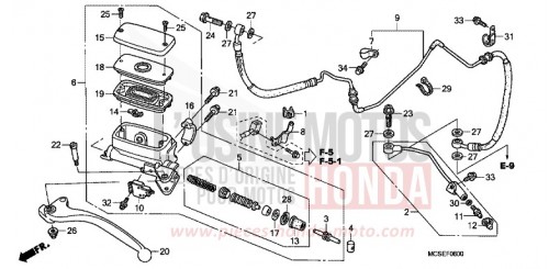 MAITRE-CYLINDRE ST1300A9 de 2009